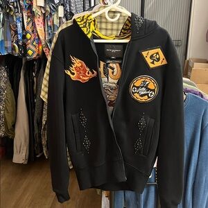 Cult of Individuality “Lucky Bastard”Black and Yellow Hoodie